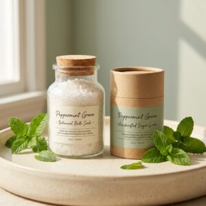 Peppermint Bath Soak & Scrub Duo