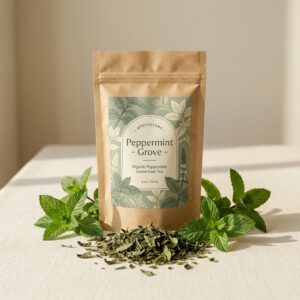 Organic Peppermint Loose-Leaf Tea